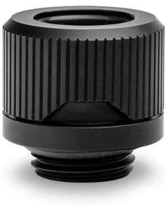 EKWB EK-Quantum Torque HDC-12 Compression Fitting for EKWB Rigid Tubing, 12mm OD, Black