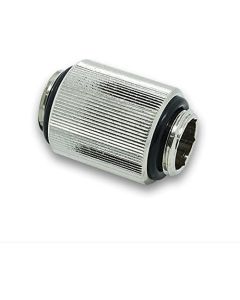 EKWB EK-AF G1/4" 20mm Male to Male Extender Fitting, Nickel